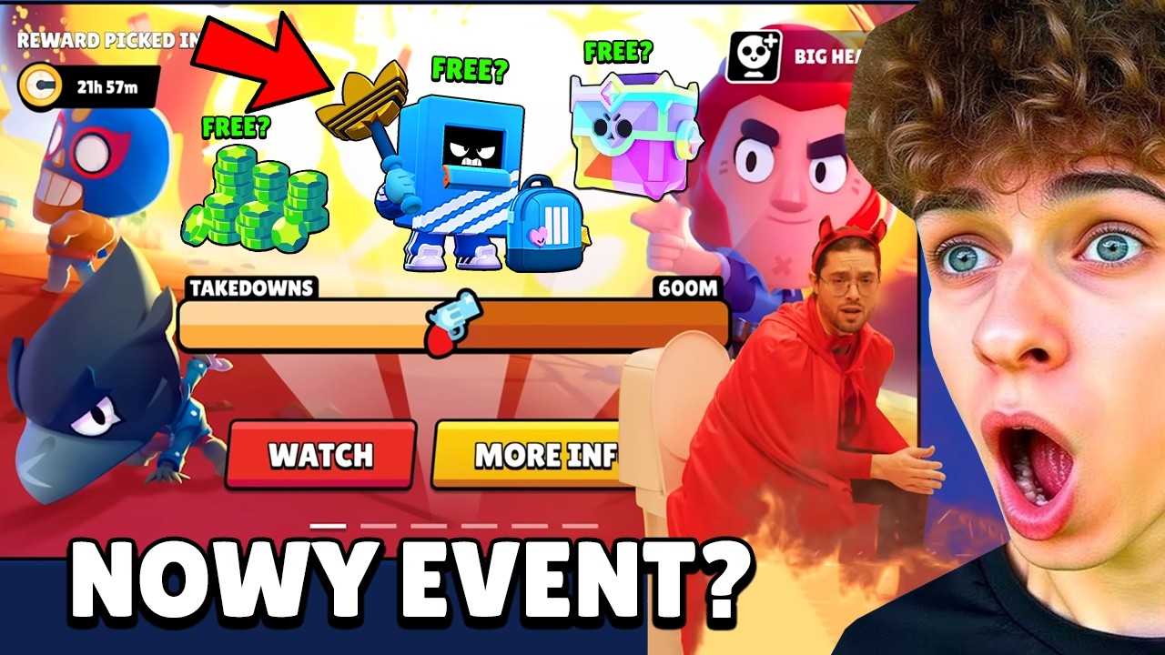 MASA DARMOWYCH NAGR&Oacute;D DLA KAŻDEGO w BRAWL STARS! 🥳 FREE SKIN i WIELE WIĘCEJ JUŻ ZARAZ? 🤯
