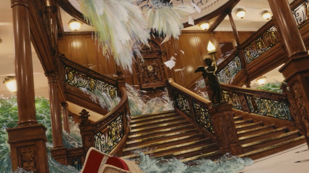 WHAT HAPPENED TO THE TITANIC'S GRAND STAIRCASE?!