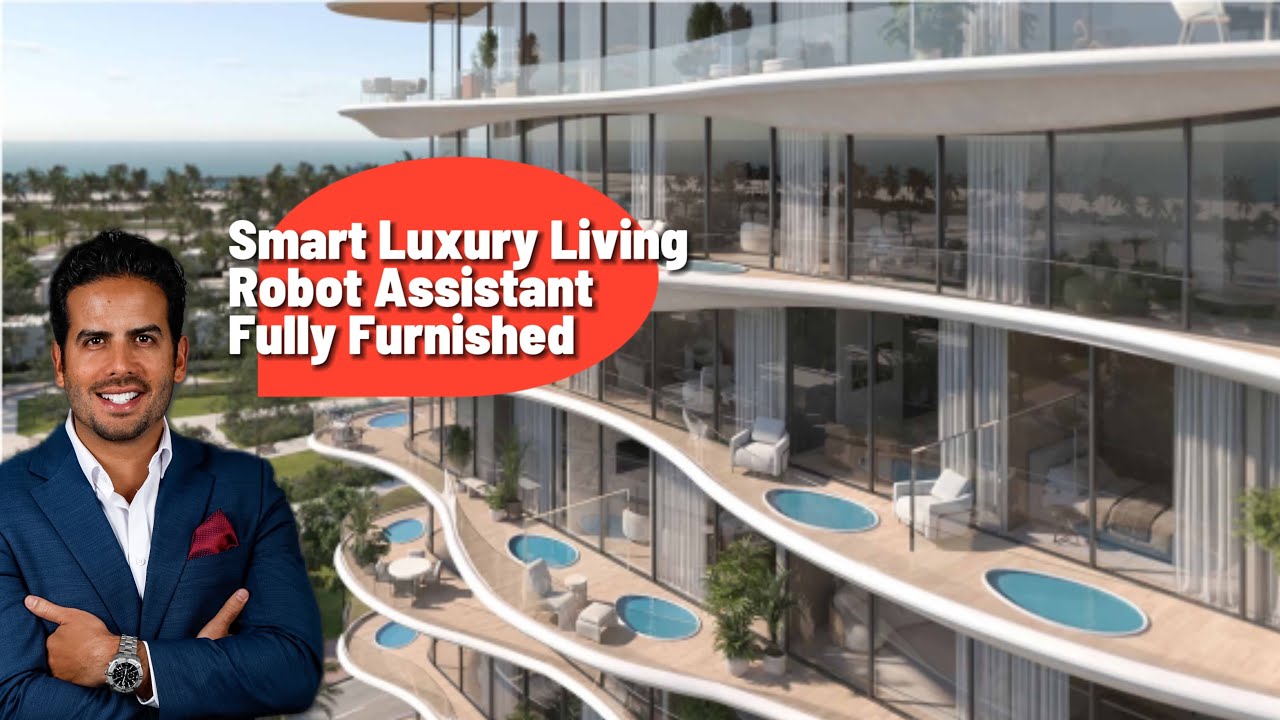 Agua Residences | Smart Luxury Apartments in Dubai Islands | Robot Assistant & Private Pools