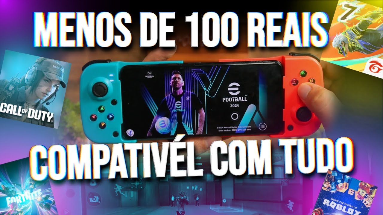 Melhor Gamepad por Menos de 100 reais! BSP D3 - Para android e IOS! REVIEW✅