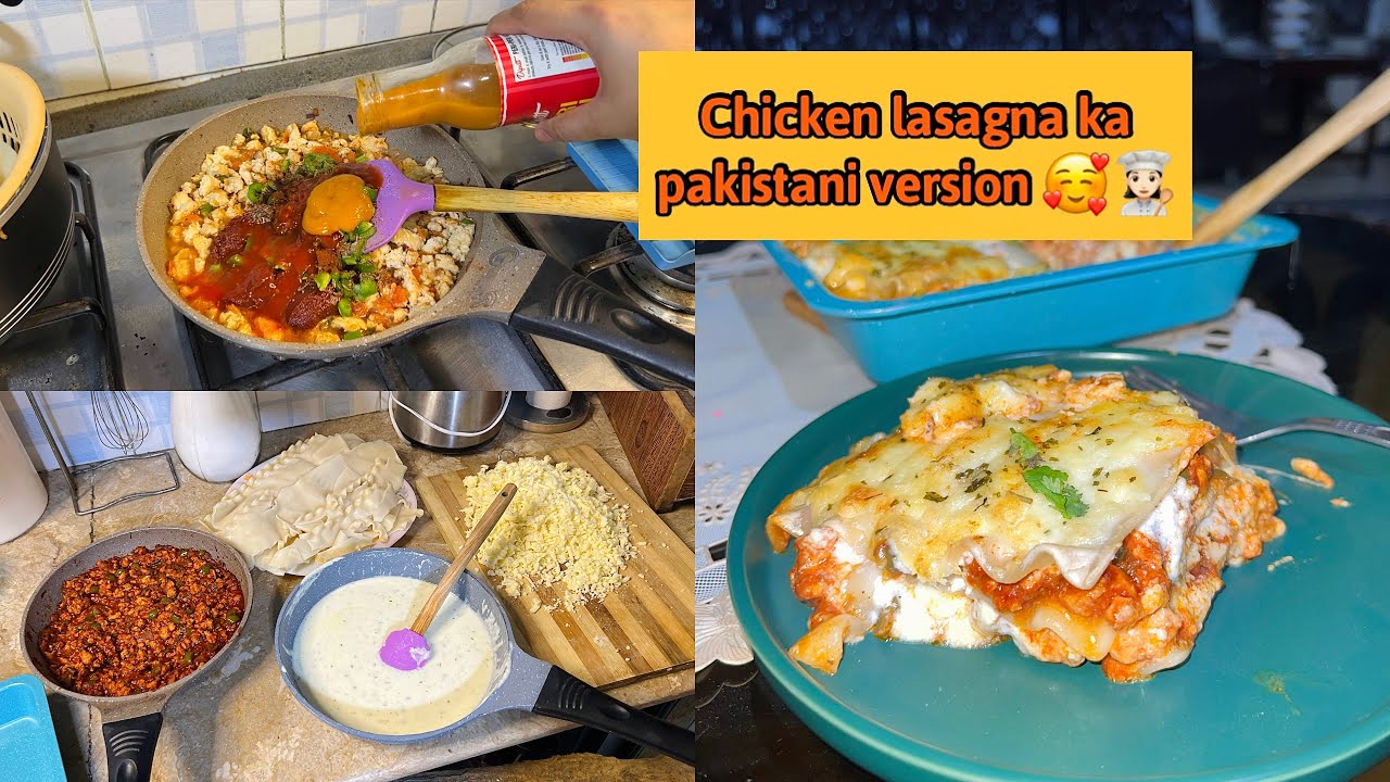 Itna mzedar lasagna nhi khaya ho ga🤩 |Chicken lasagna recipe by Foodie Girl Tayeba