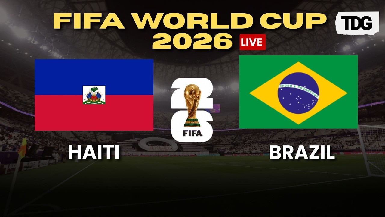 WATCH FIFA World Cup 2026 | Brazil vs Haiti | Ancelotti Provides Injury Update | LIVE