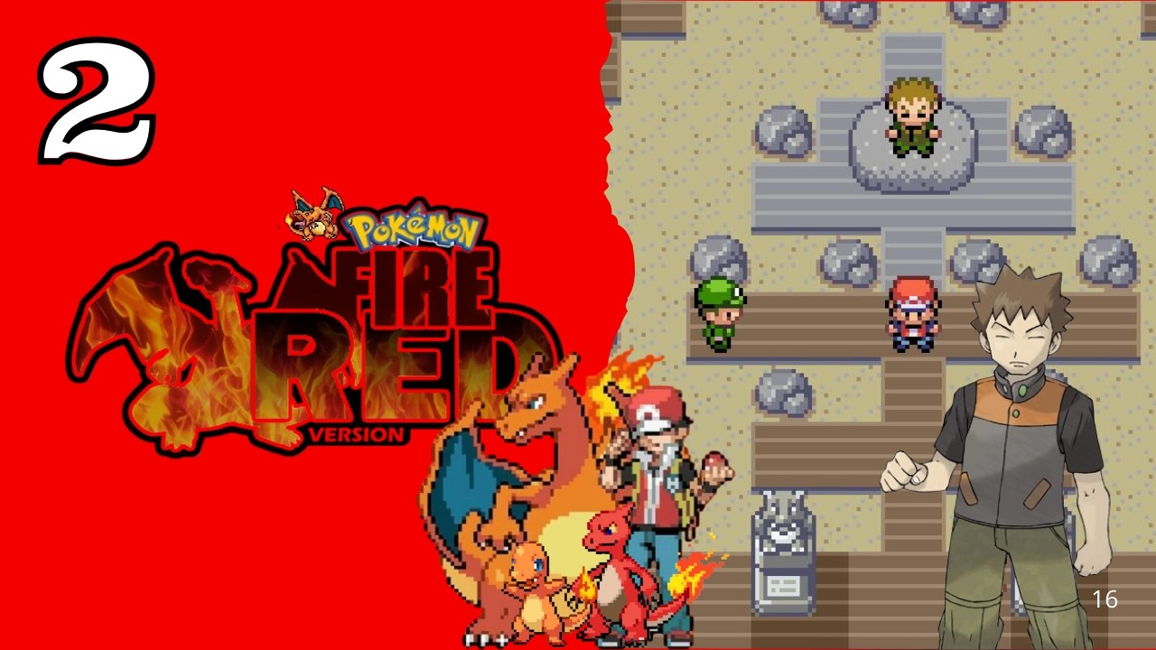 Pokémon FireRed - Gameplay