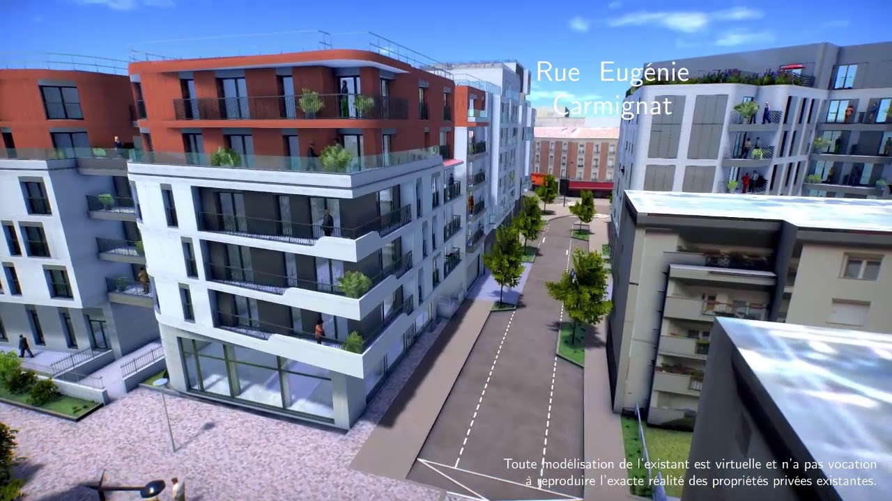 Bois-Colombes : visite virtuelle de la ZAC Pompidou-Le Mignon et du parc Pompidou