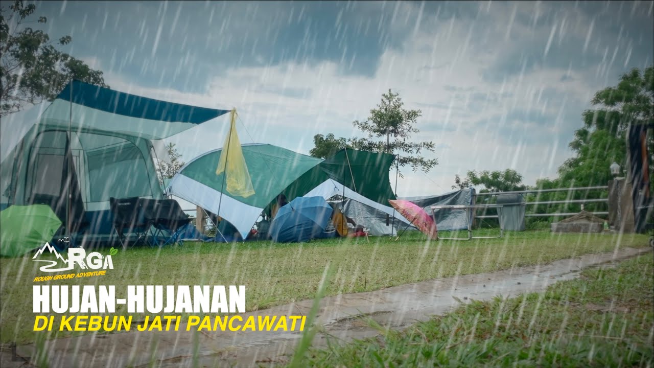 RGAdventure episode 5 : BERSAMA TEMAN | BERKEMAH | HUJAN DERAS | TENDA BARU QUECHUA ARPENAZ BASE M.