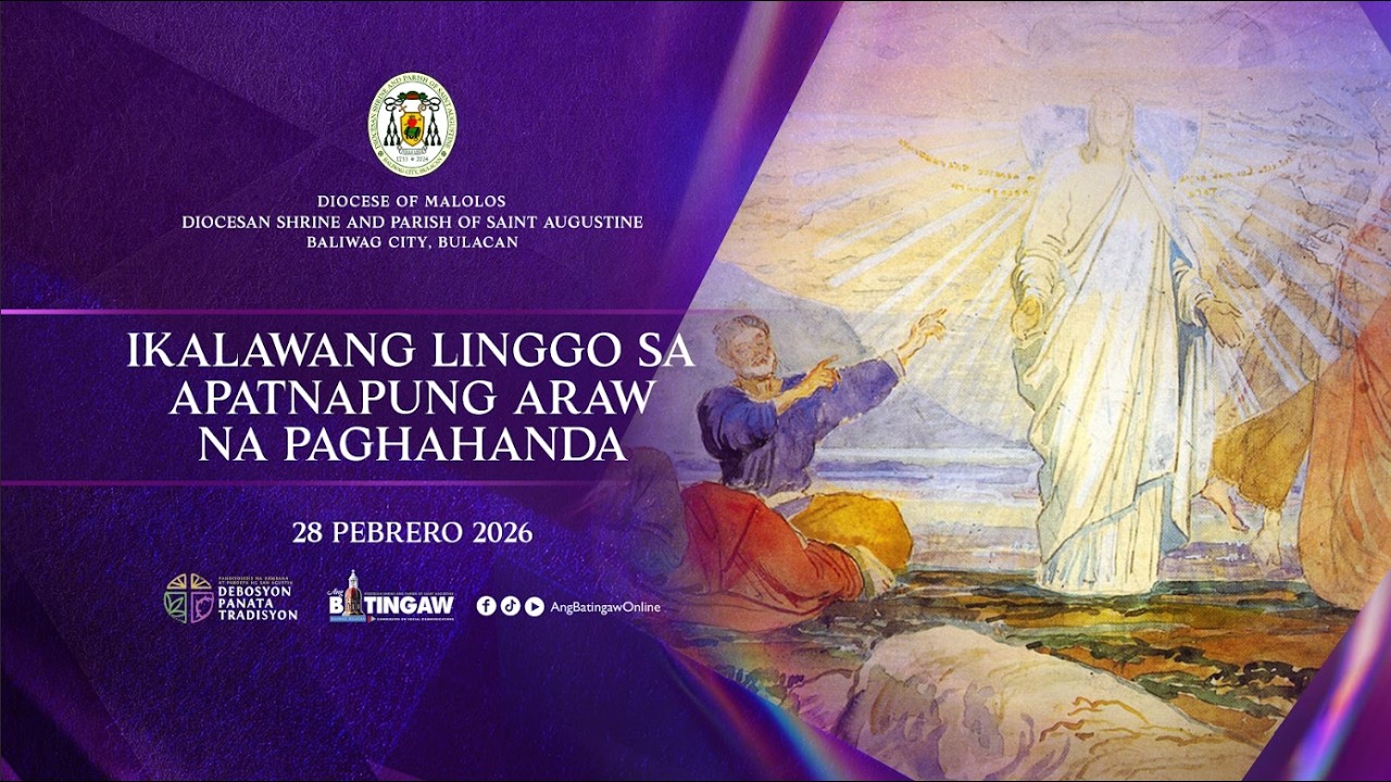 03.01.2026 | BANAL NA MISA | 5:30 PM | Dambana ni San Agustin de Baliwag