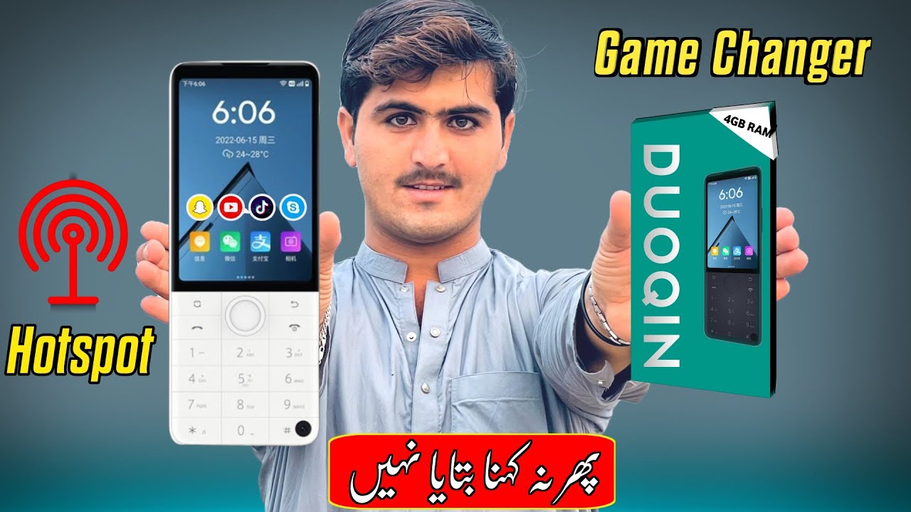 Best keypad hotspot phone under 7000 || Duoqin f22 pro