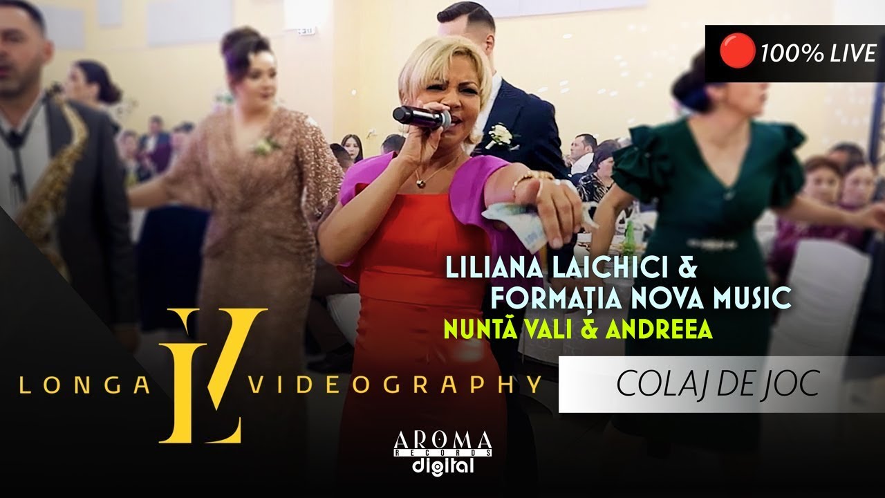 Liliana Laichici & Formatia Nova Music - Colaj De Joc | Nunta Vali & Andreea
