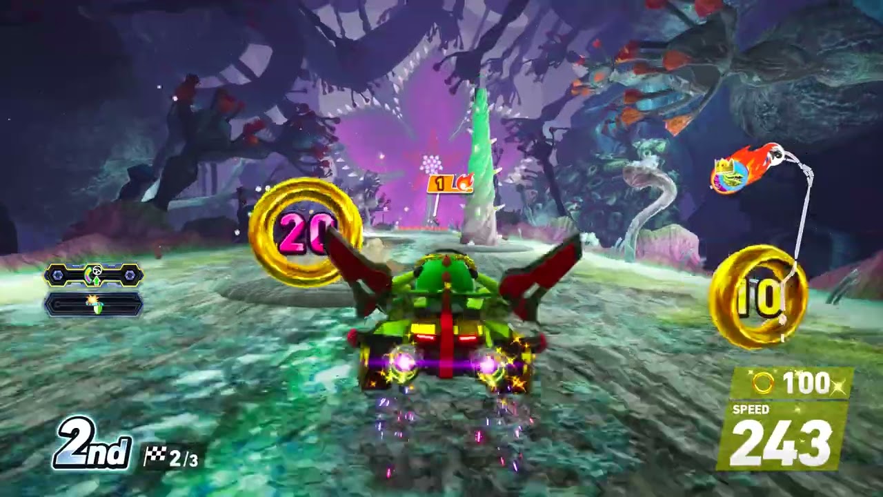 Sonic Racing CrossWorlds - Vector gameplay in Wonder Museum