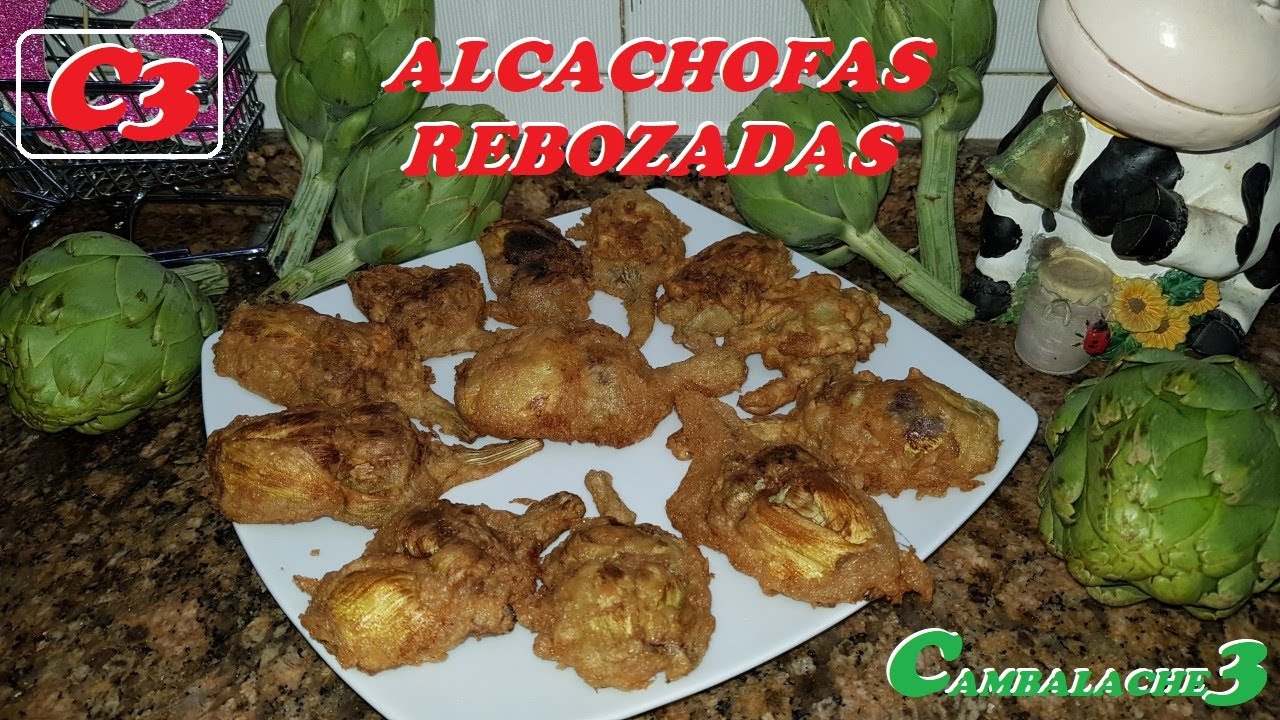 ALCACHOFAS REBOZADAS (LAS DE MI MADRE)