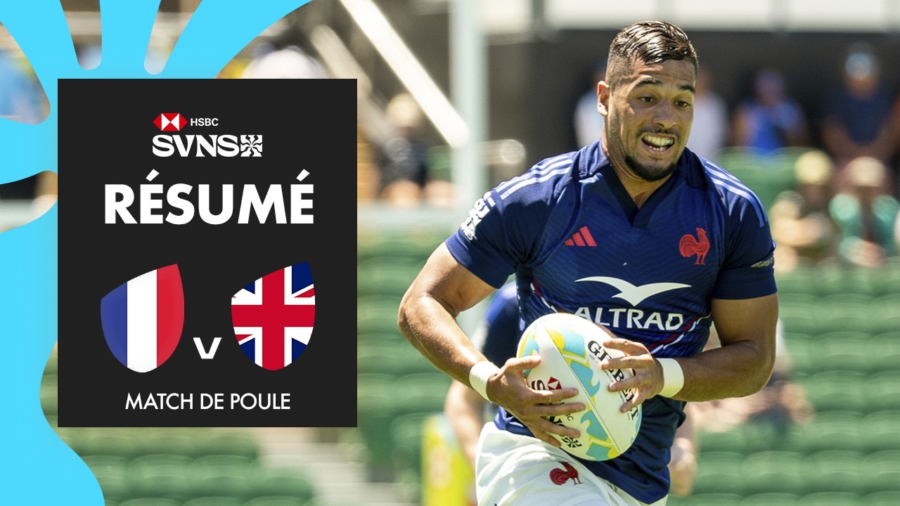 Premier match des Bleus en Australie 🇦🇺 | France vs Grande-Bretagne | HSBC SVNS Perth