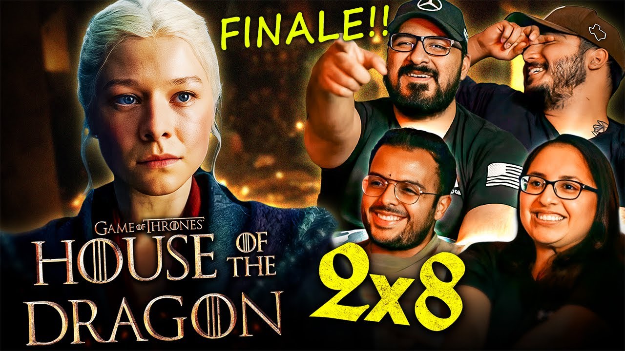 HOUSE OF THE DRAGON 2x8 REACTION!! Season 2 FINALE! 