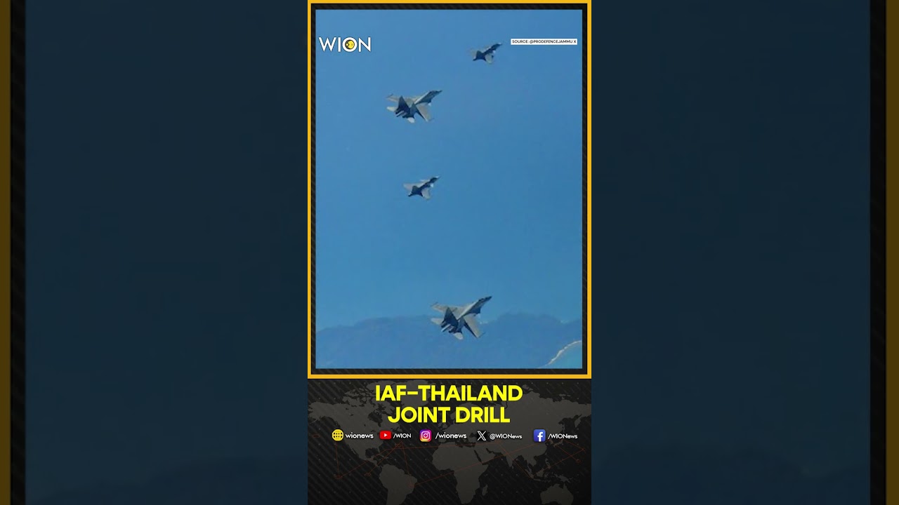 IAF Conducts Joint Air Exercise with Royal Thai Air Force | WION SHORTS