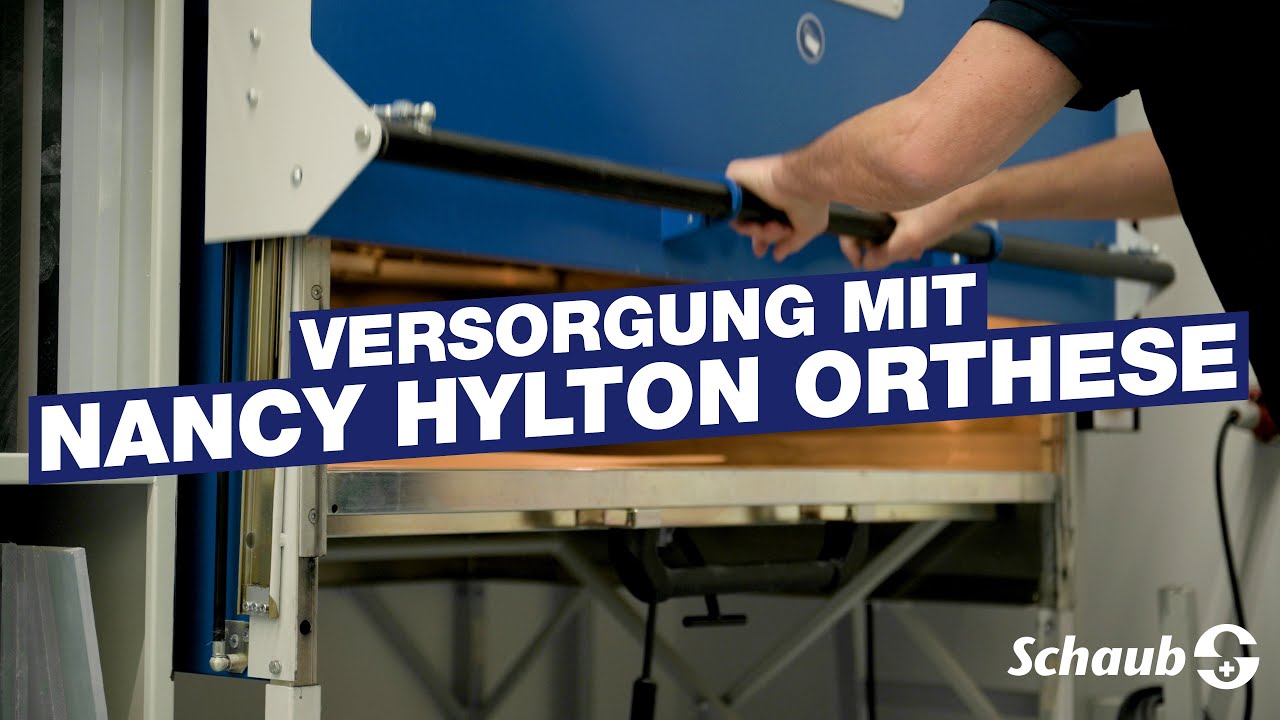 Versorgung mit Nancy Hylton Orthesen