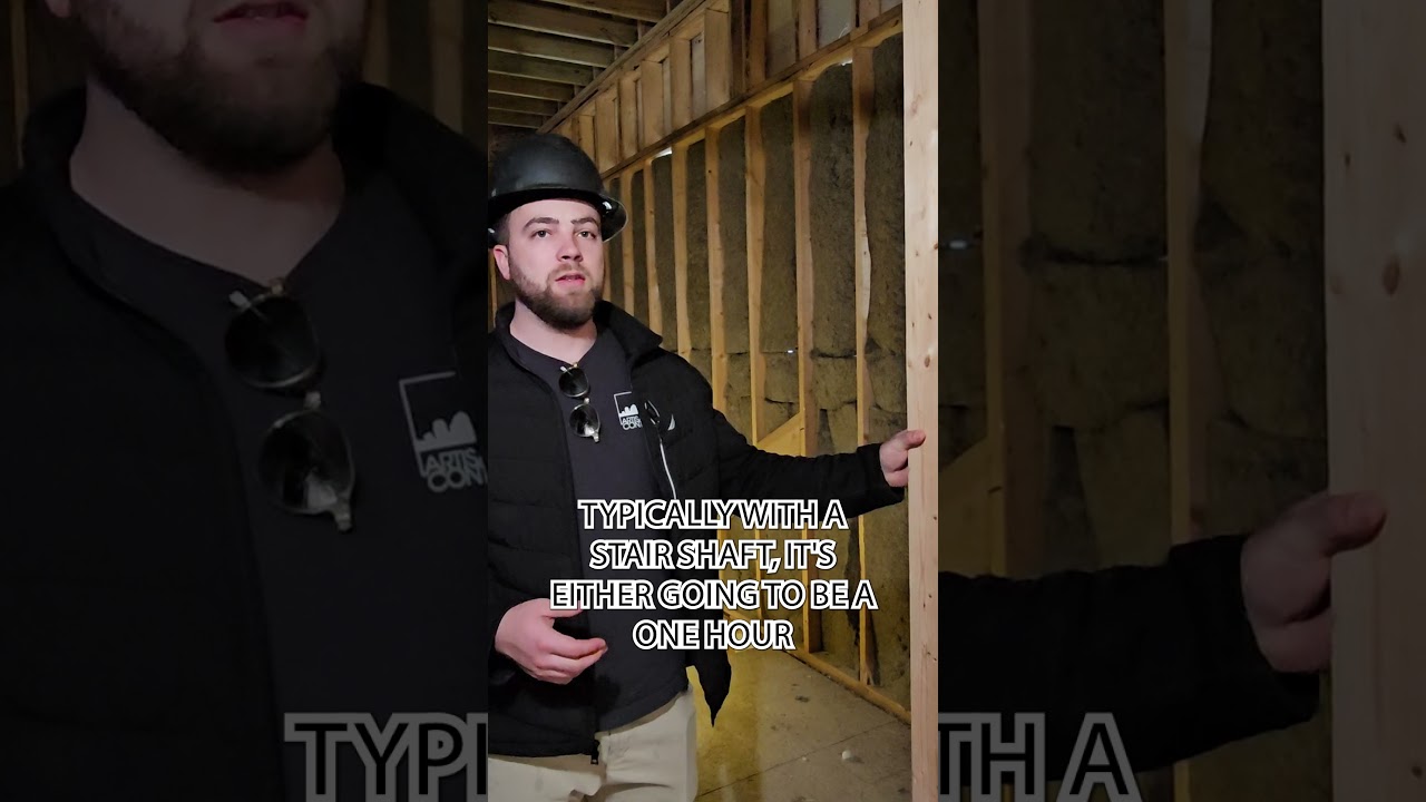 The Difference Between a 1 Hour & 2 Hour #FireRatedStaircase