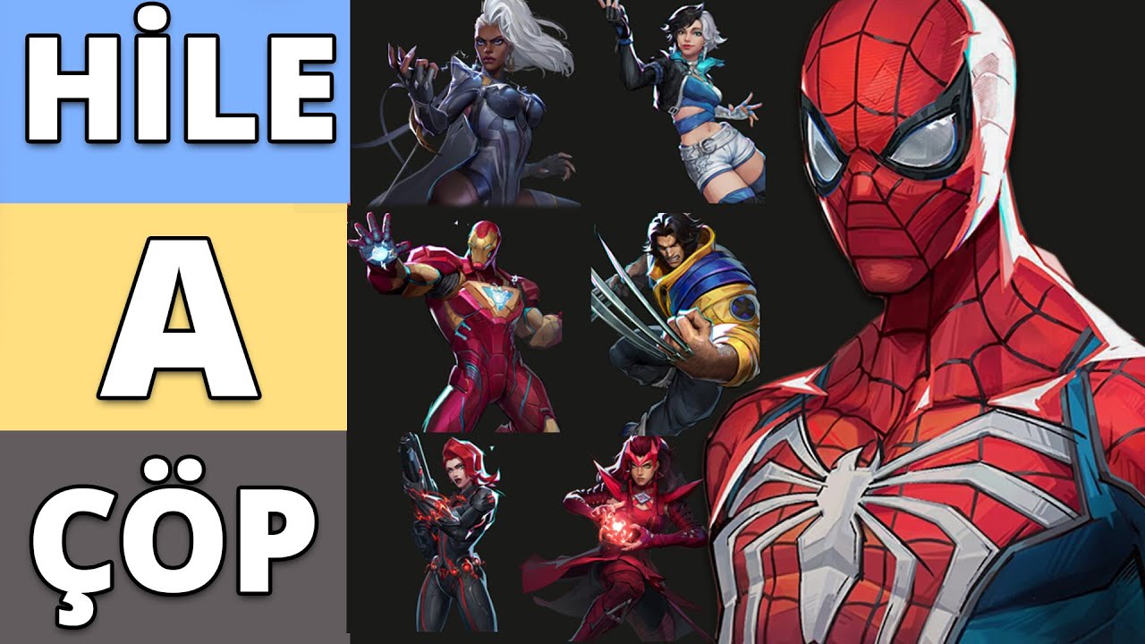 MARVEL RIVALS GÜÇ KATMAN LİSTESİ - SEZON 1