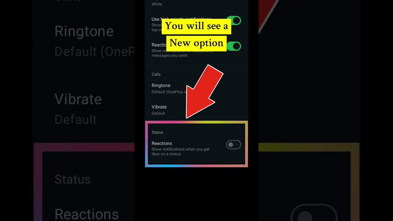 Enable WhatsApp Status Notifications #whatsapp #whatsappstatus #status #howto