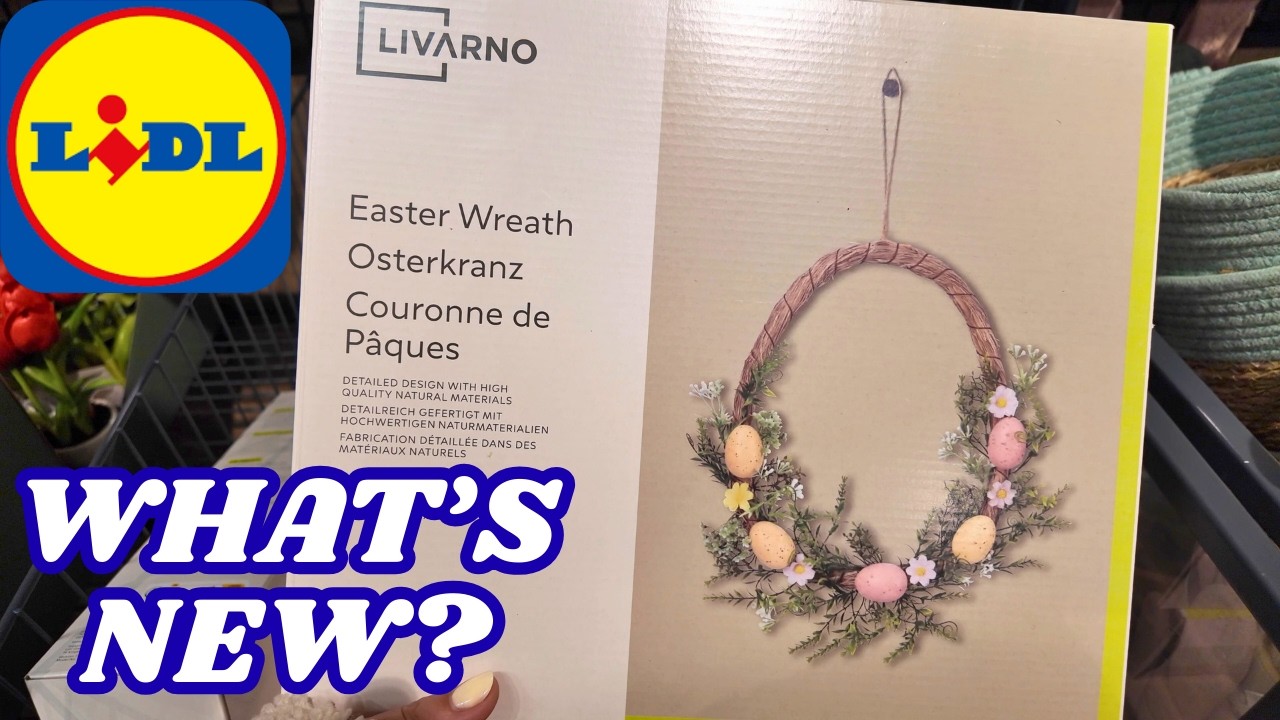 What's New in Middle of Lidl - New Arrivals - 15 March 2026