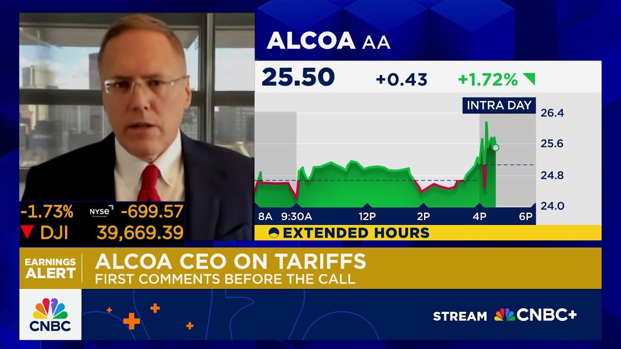 Alcoa CEO William Oplinger: Still confident we can hit our full-year guidance