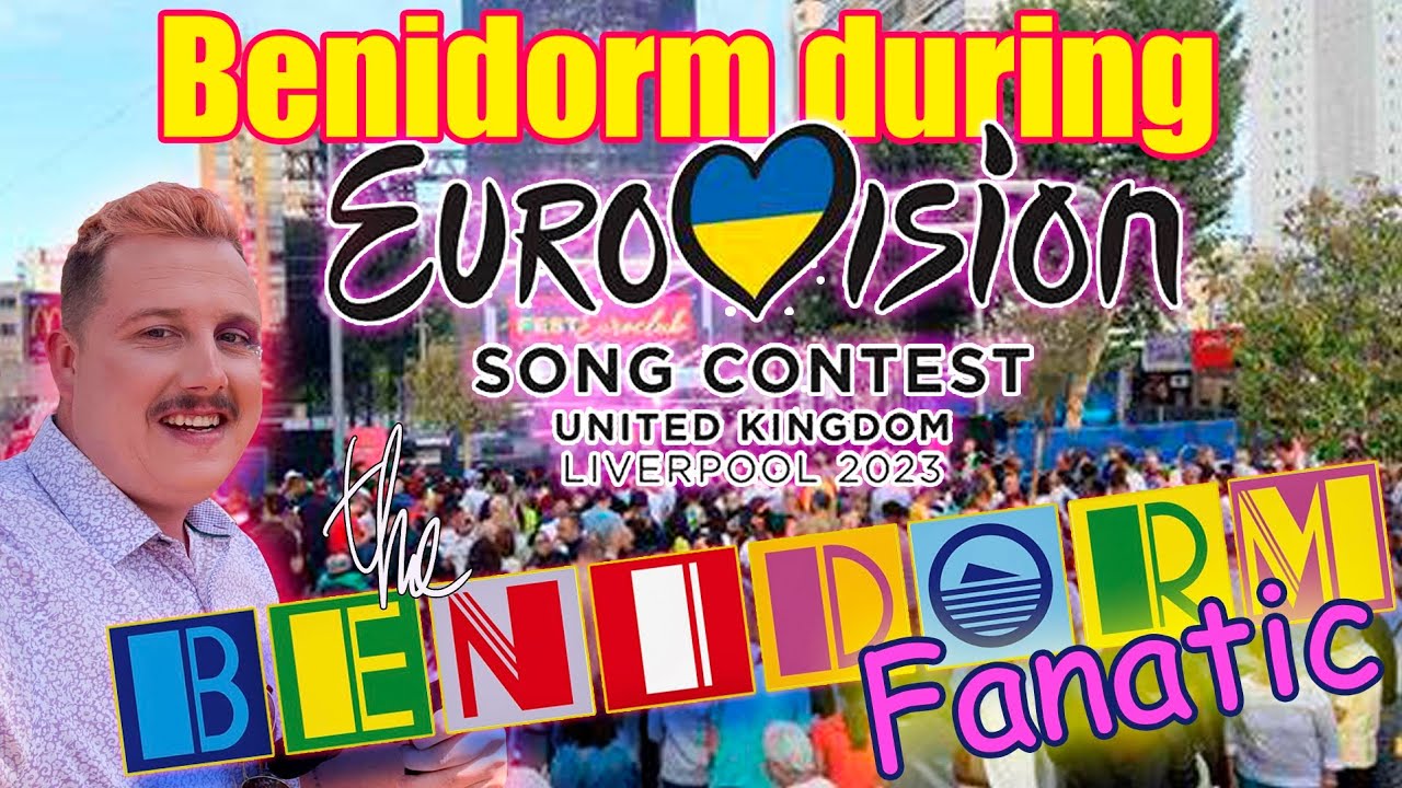 benidorm. How Benidorm celebrated eurovision 2023