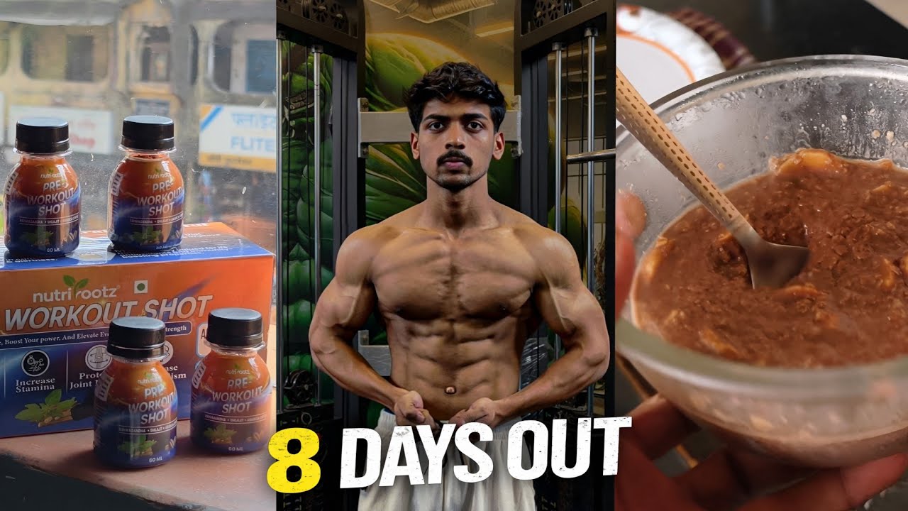 8 Days Out | Junior Mumbai Shree | Push Day 💪
