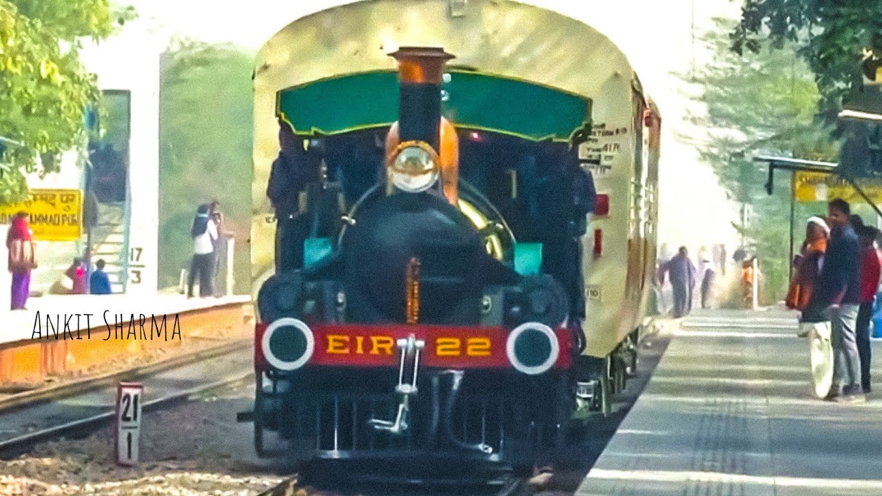 INDIAN RAILWAYS || WORLD'S OLDEST WORKING STEAM LOCOMOTIVE | FAIRY QUEEN EXPRESS