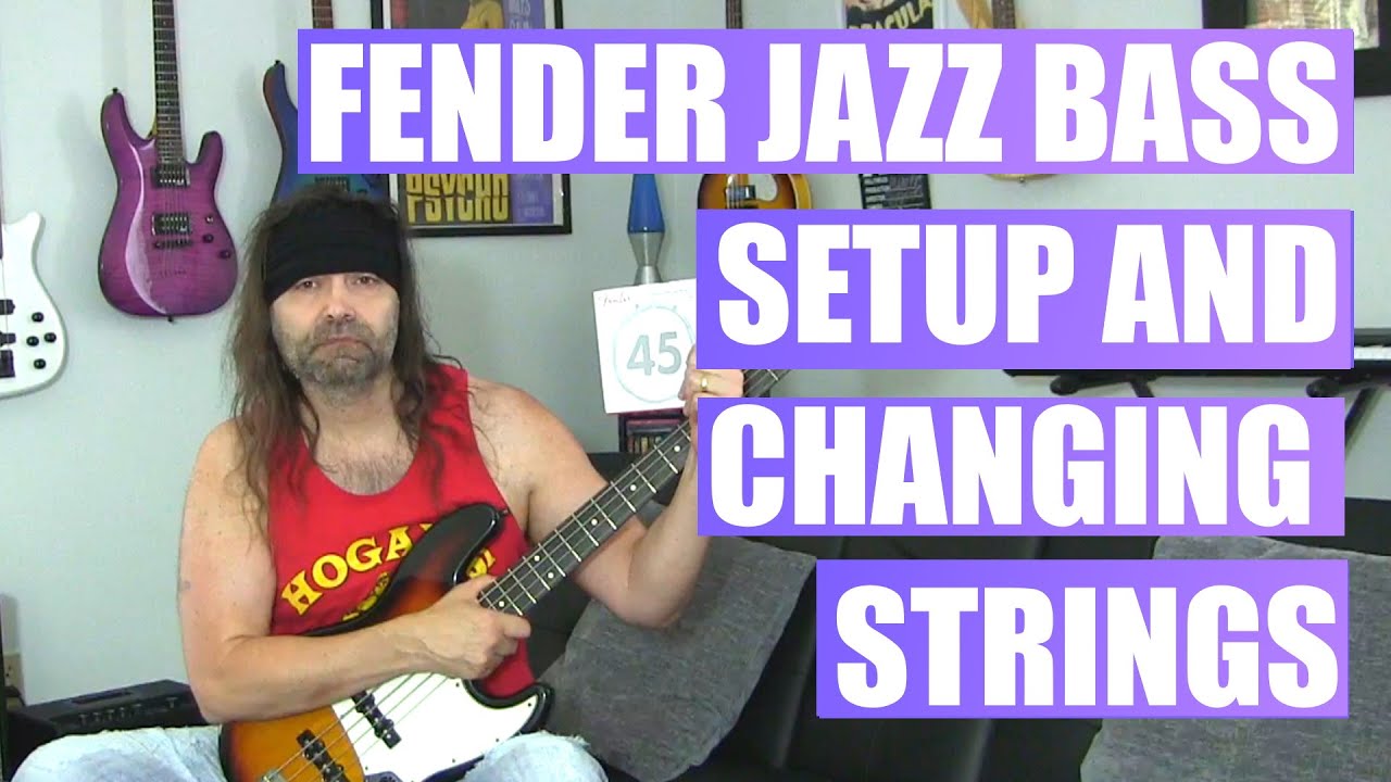 How To Set Up A Fender Jazz Bass #fender #fenderjazzbass
