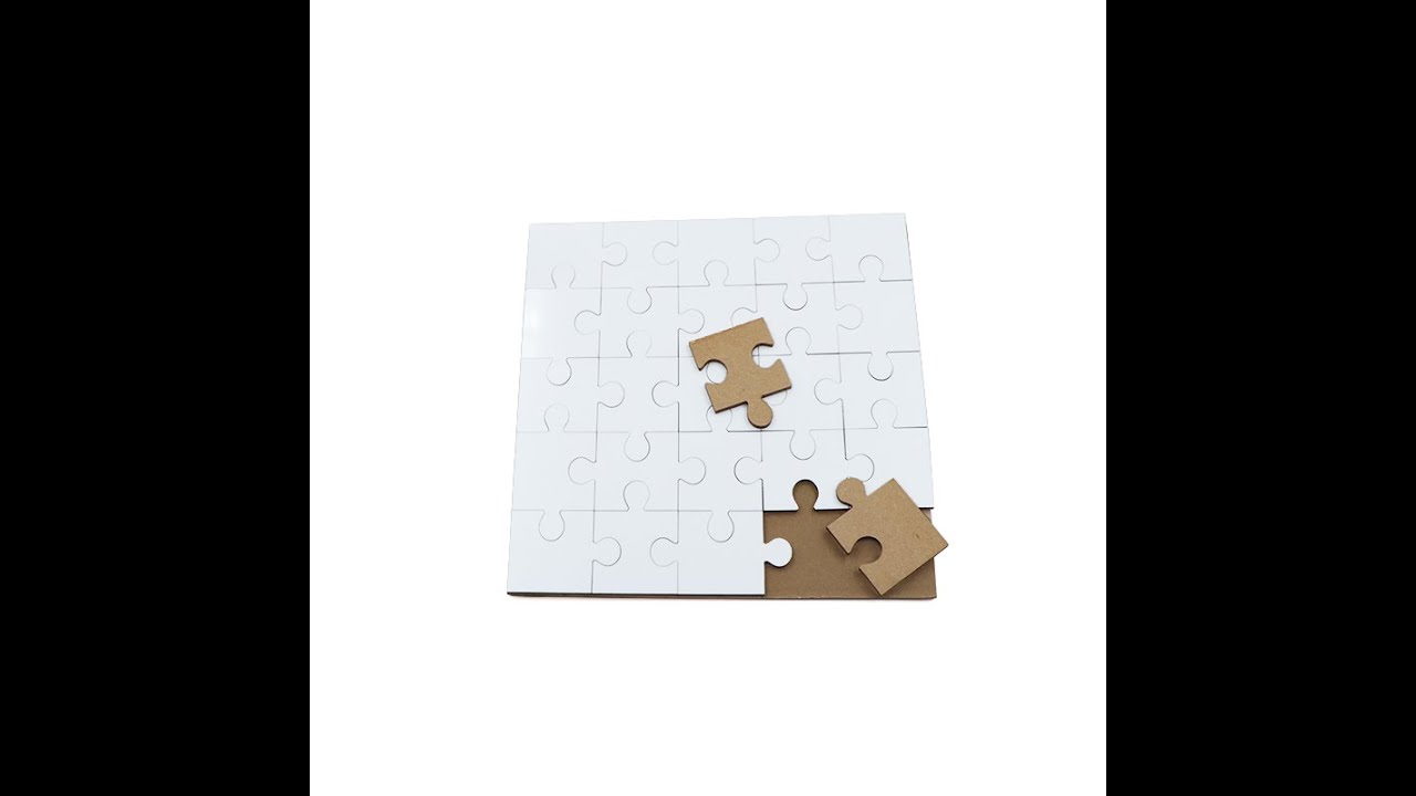 sublimation jigsaw puzzle blanks