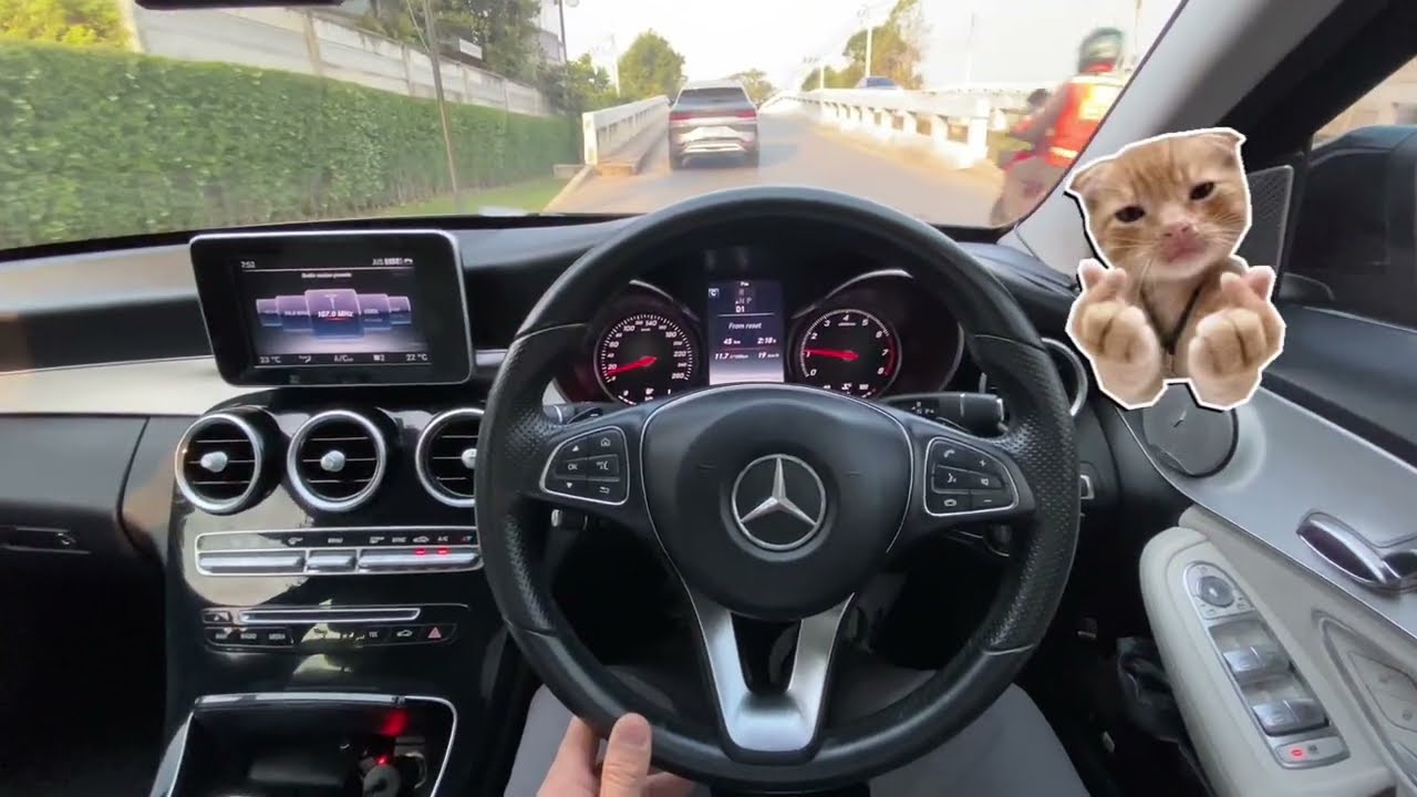 Monday’s morning routine ☀️ #travel #happy #joy #inspire #mercedesbenz #c200 #video #fun #youtuber 