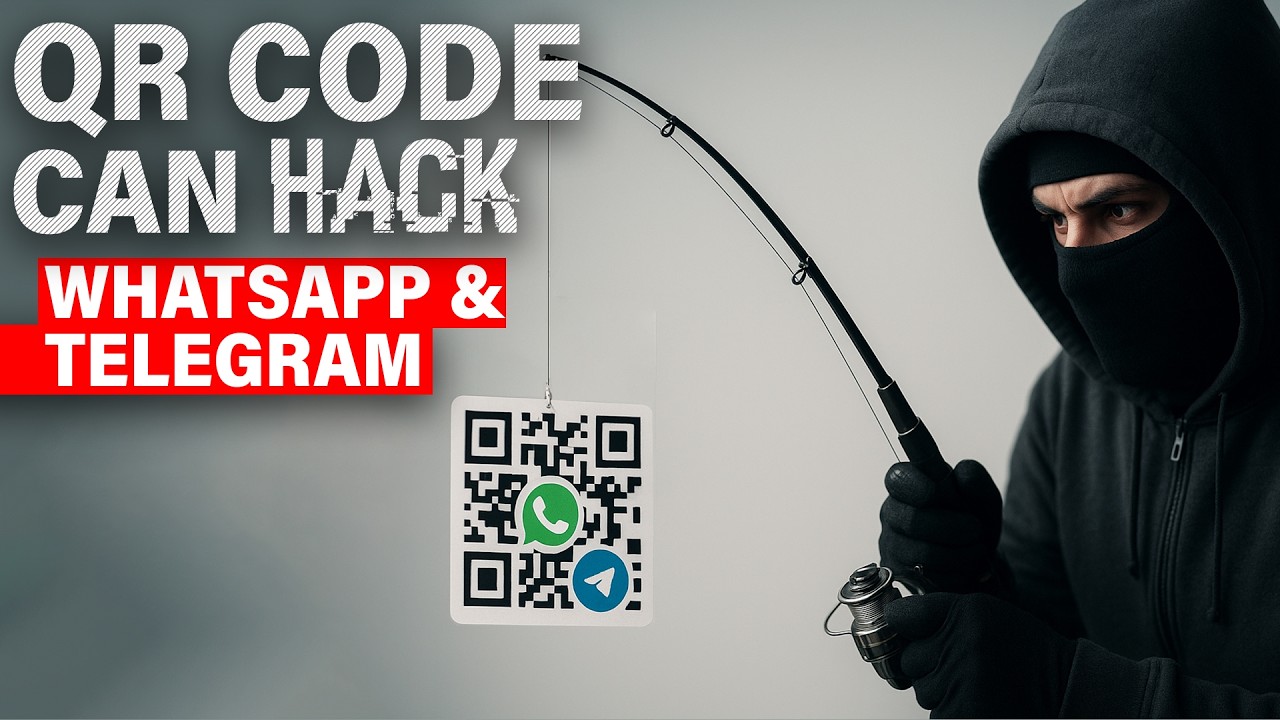 How hacker hacks your Whatsapp/Telegram using Evil QR Code?
