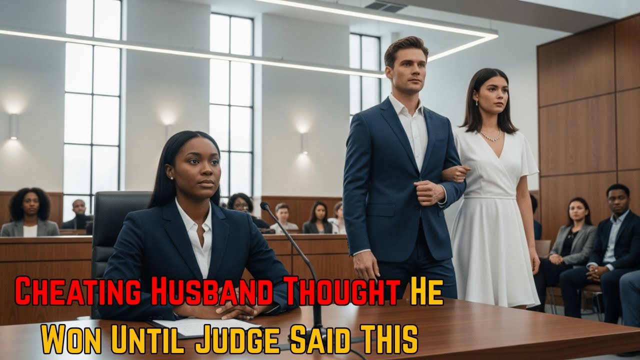 Cheating Husband Filed For Divorce, Then Walked Into The Courtroom With His Lover Laughing Until.