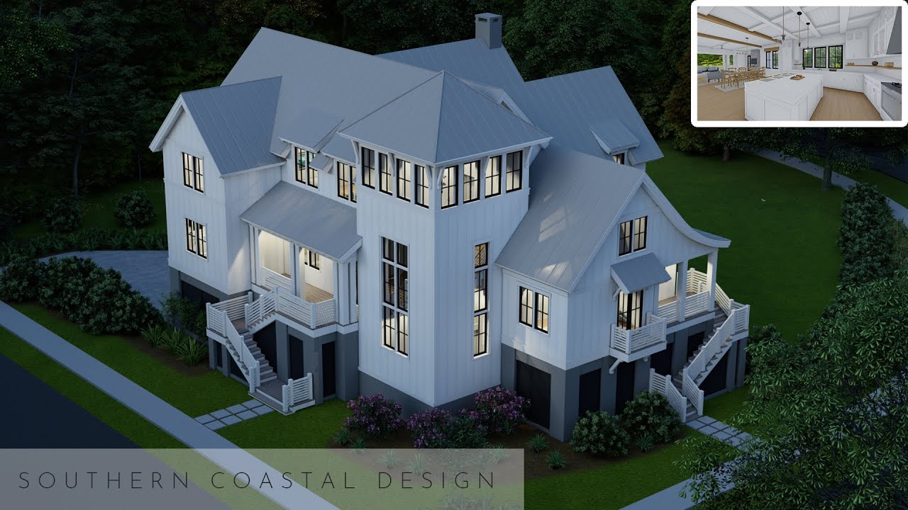 Daniel Island South Carolina Custom Home Design | Bruni Architecture