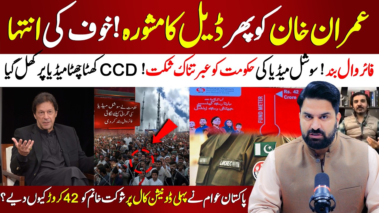 🔴 Imran Khan Unstoppable | Govt Firewall Destroyed | Rs 42 Crore Shock Donation