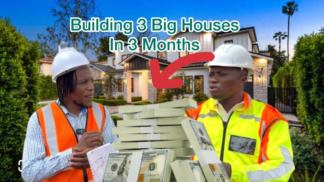 Tonderai Zvarebwa A Man Who Is Building THREE Big Houses In Aspindale Park At Once In 3 Months (ep1)