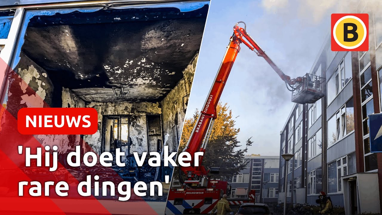 APPARTEMENT volledig UITGEBRAND: bewoner OPGEPAKT | Omroep Brabant