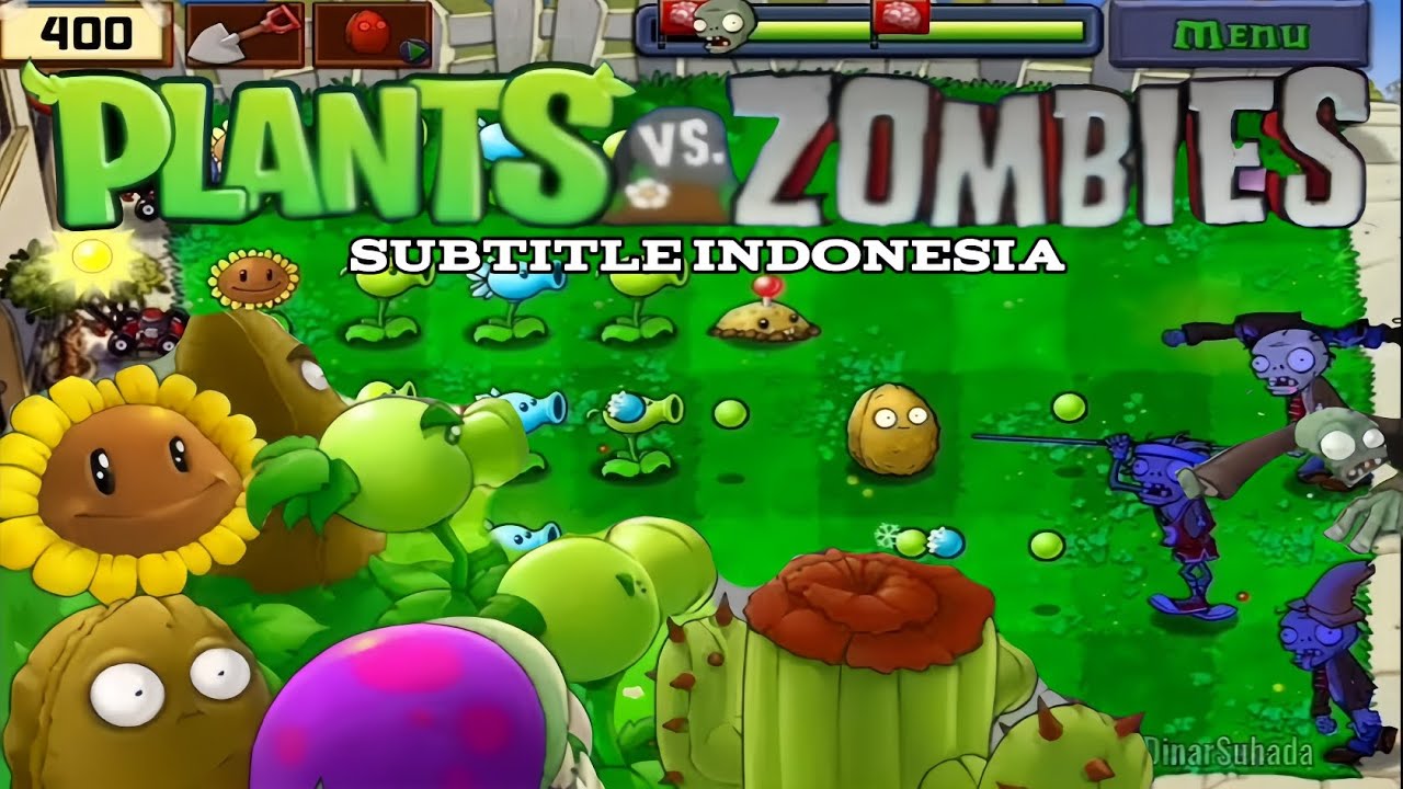 Melawan zombie aneh - Plants Vs Zombies - Android [Subtitle Indonesia]