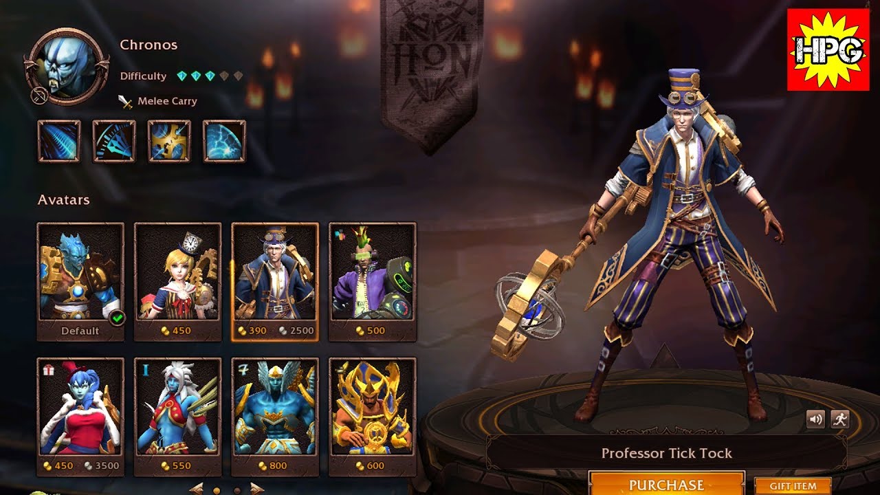 HoN Chronos Professor Tick Tock Gameplay - ``NT__ - Immortal