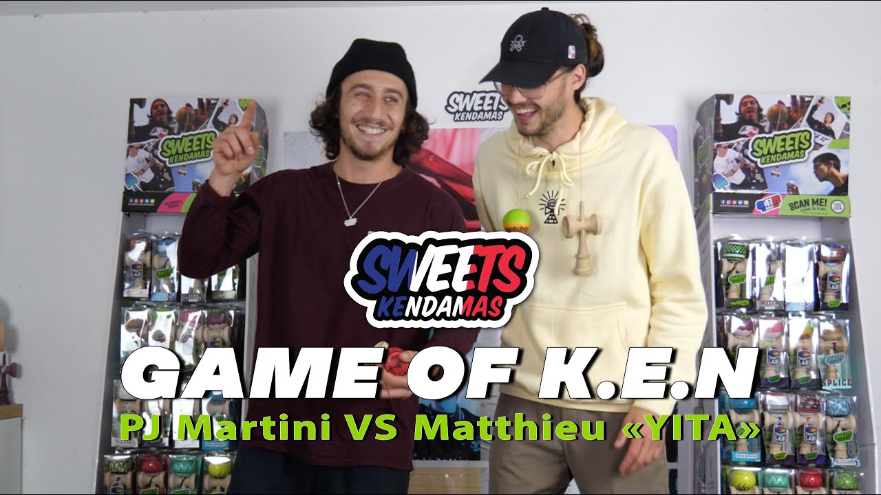 GAME OF K.E.N - PJ Martini VS Matthieu aka YITA (Pt.3) - Sweets Kendamas France