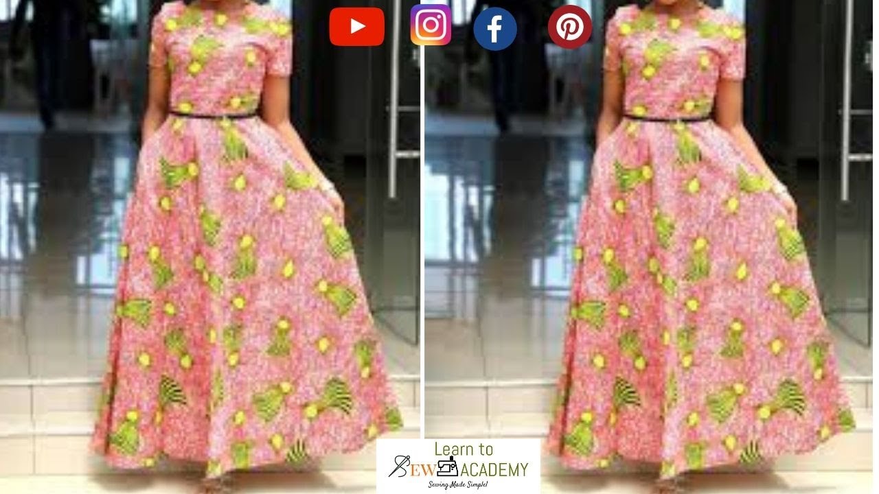 DIY Maxi Skater Dress - Easy Sewing Tutorial