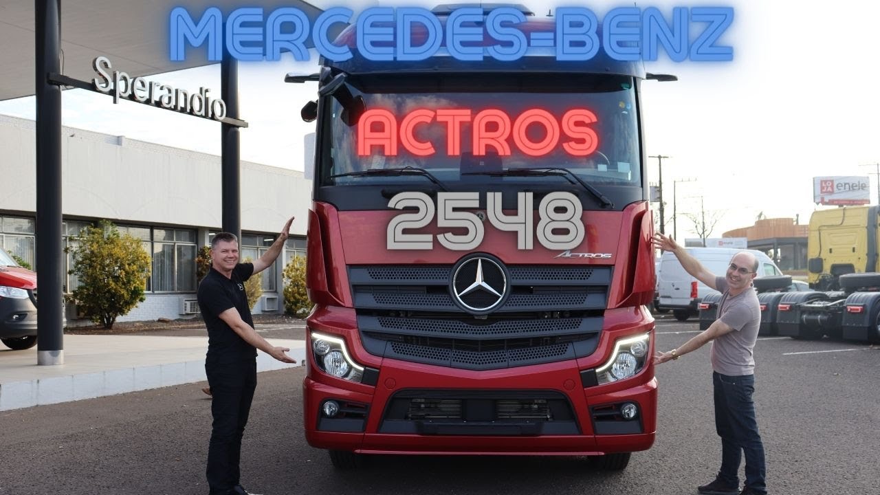 MERCEDES-BENZ ACTROS 2548 COM 480 CV!!!
