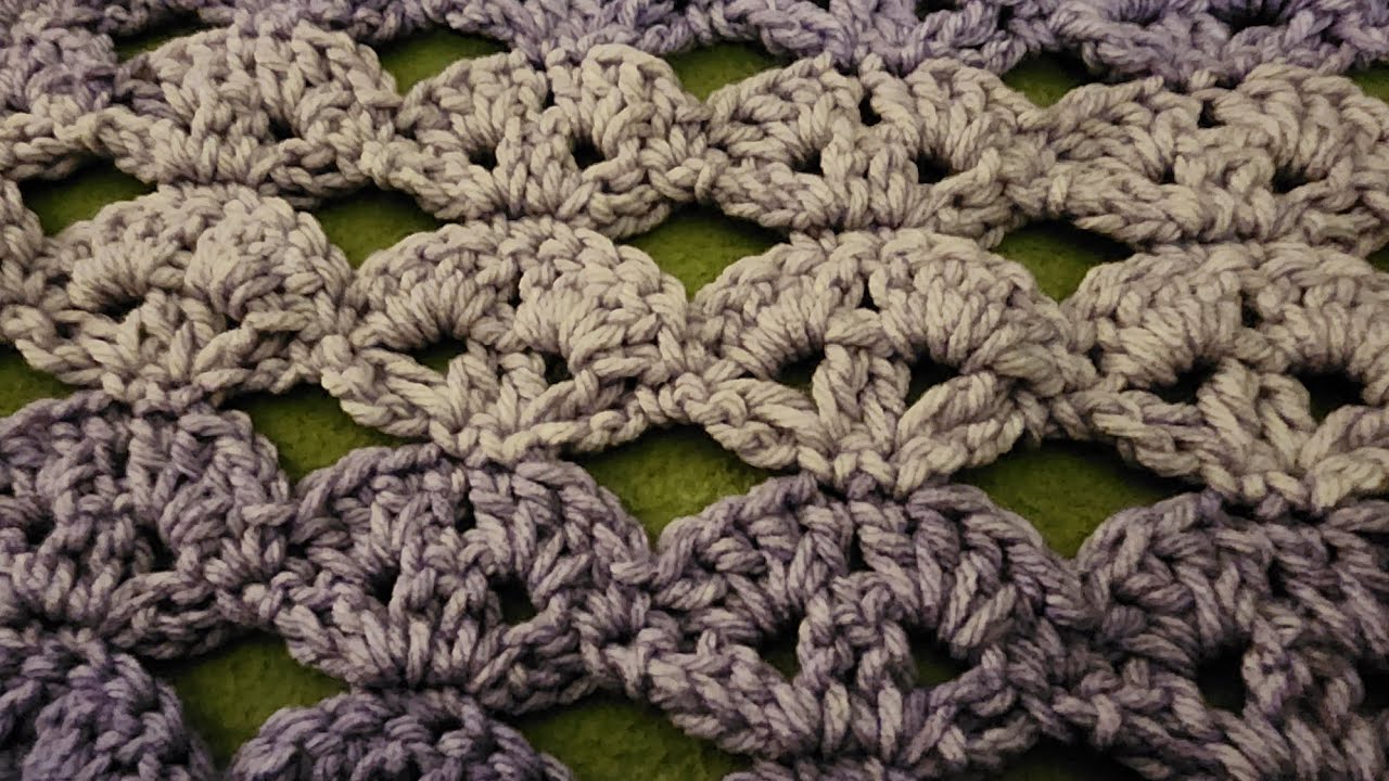 The Pansy Shells Stitch - Crochet Tutorial!