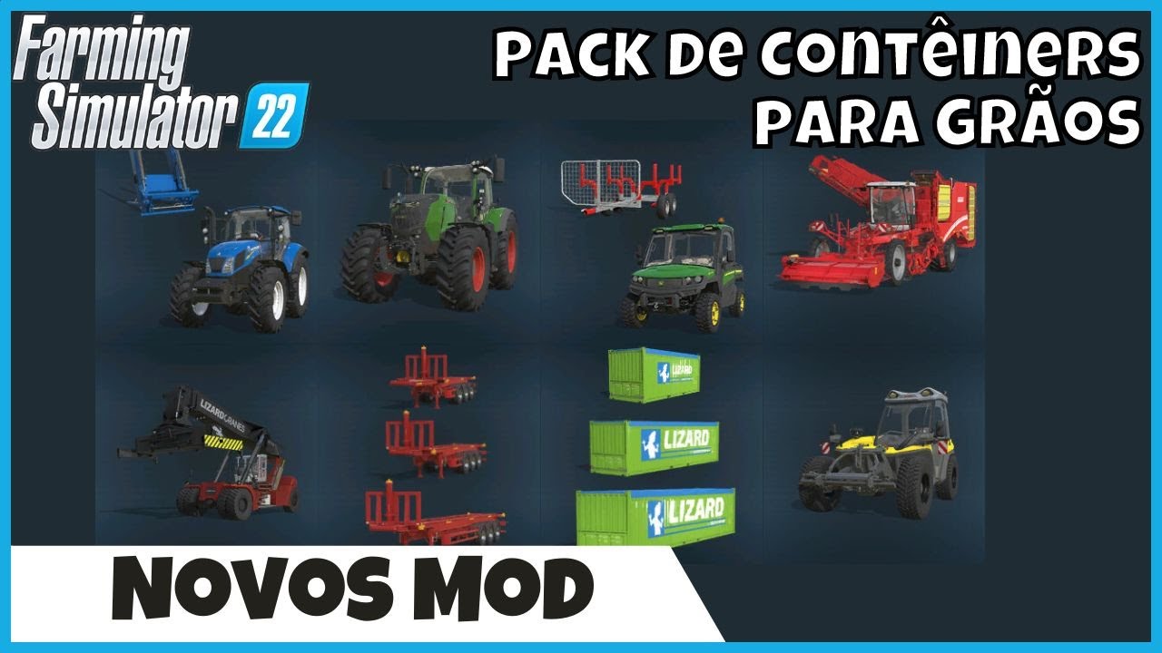 FS22 Mods | Grain Container Pack and Fendt Vario with Interactive Control | Farming Simulator 22