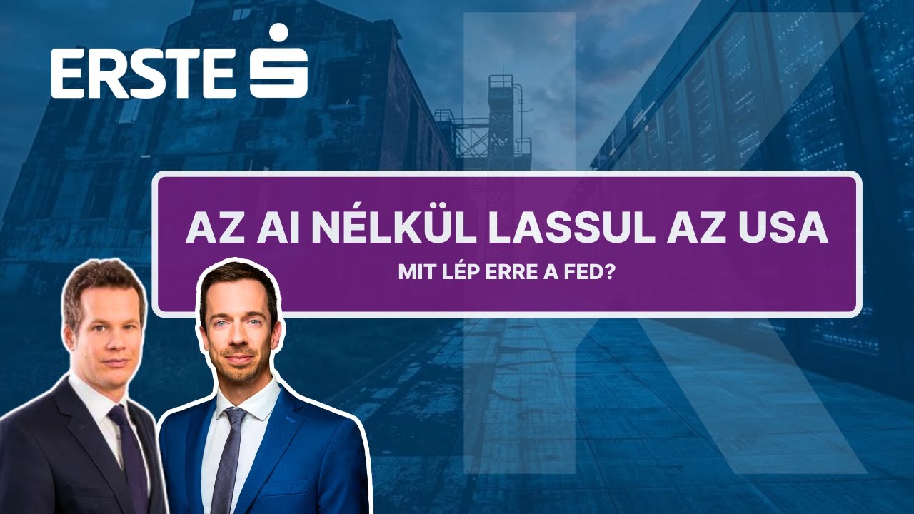 Az AI nélkül LASSUL AZ USA - Mit lép erre a Fed?