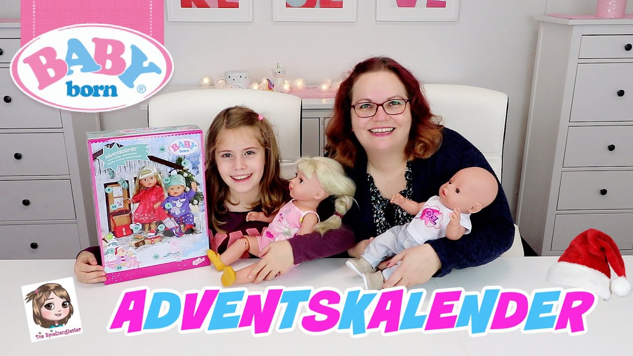 BABY BORN ADVENTSKALENDER 2020 👶 Wir öffnen 24 Türchen und Hannahs Puppen probieren alles an