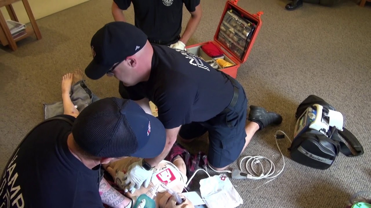 High Performance Pit Crew CPR NFD on Scene
