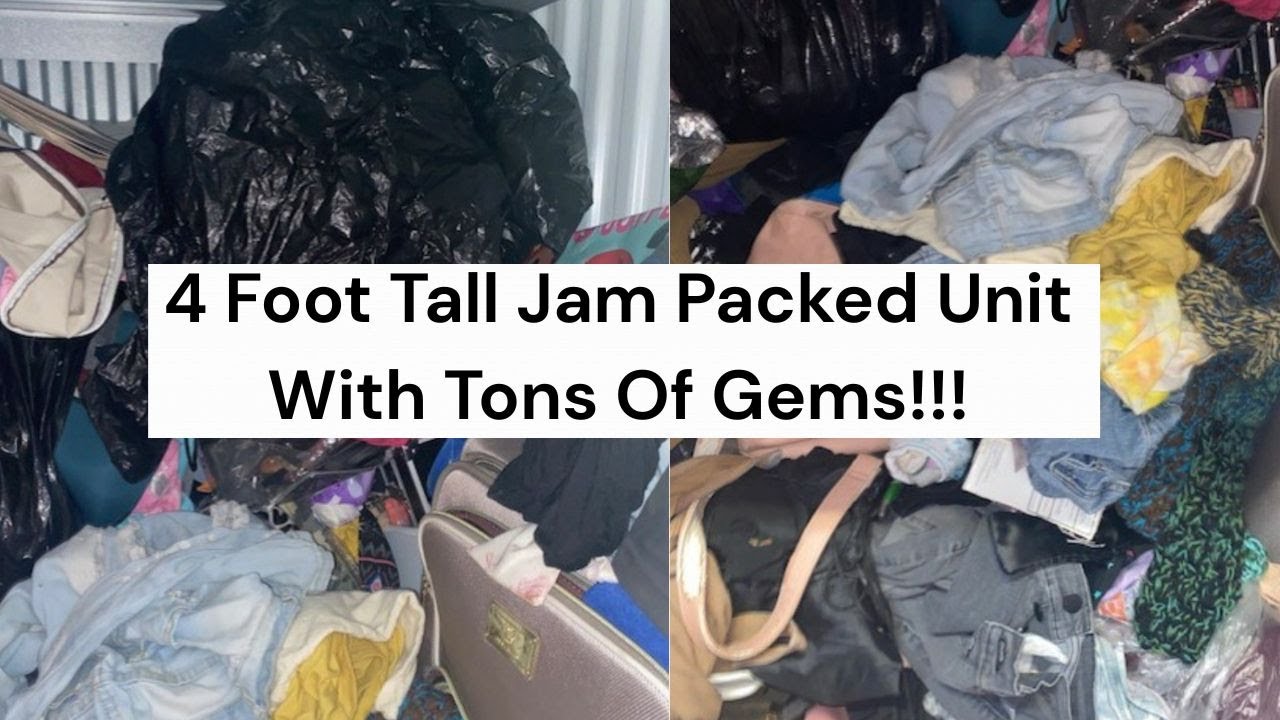 I Only Paid $10 For This 4 Foot High Unit Filled To The Brim | Thankfully The Hard Work Paid Off!!!