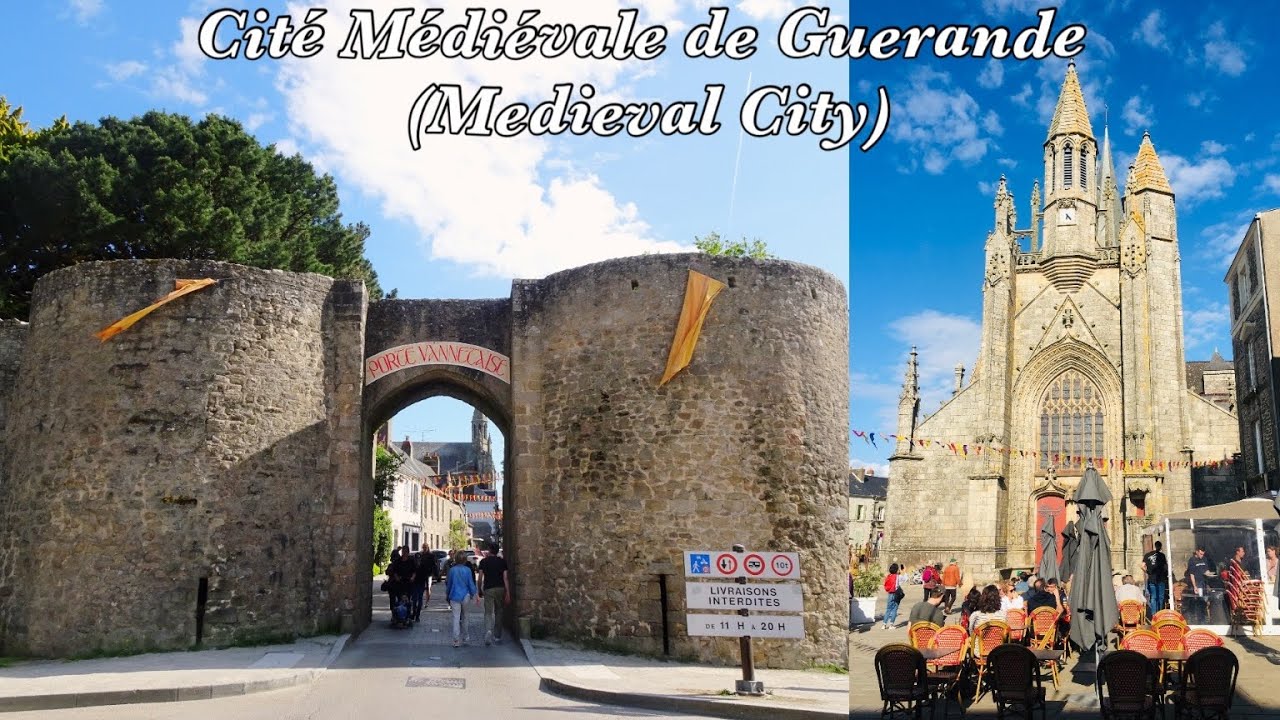 Cit&eacute; M&eacute;di&eacute;vale de Guerande | Medieval City, Guerande, France.
