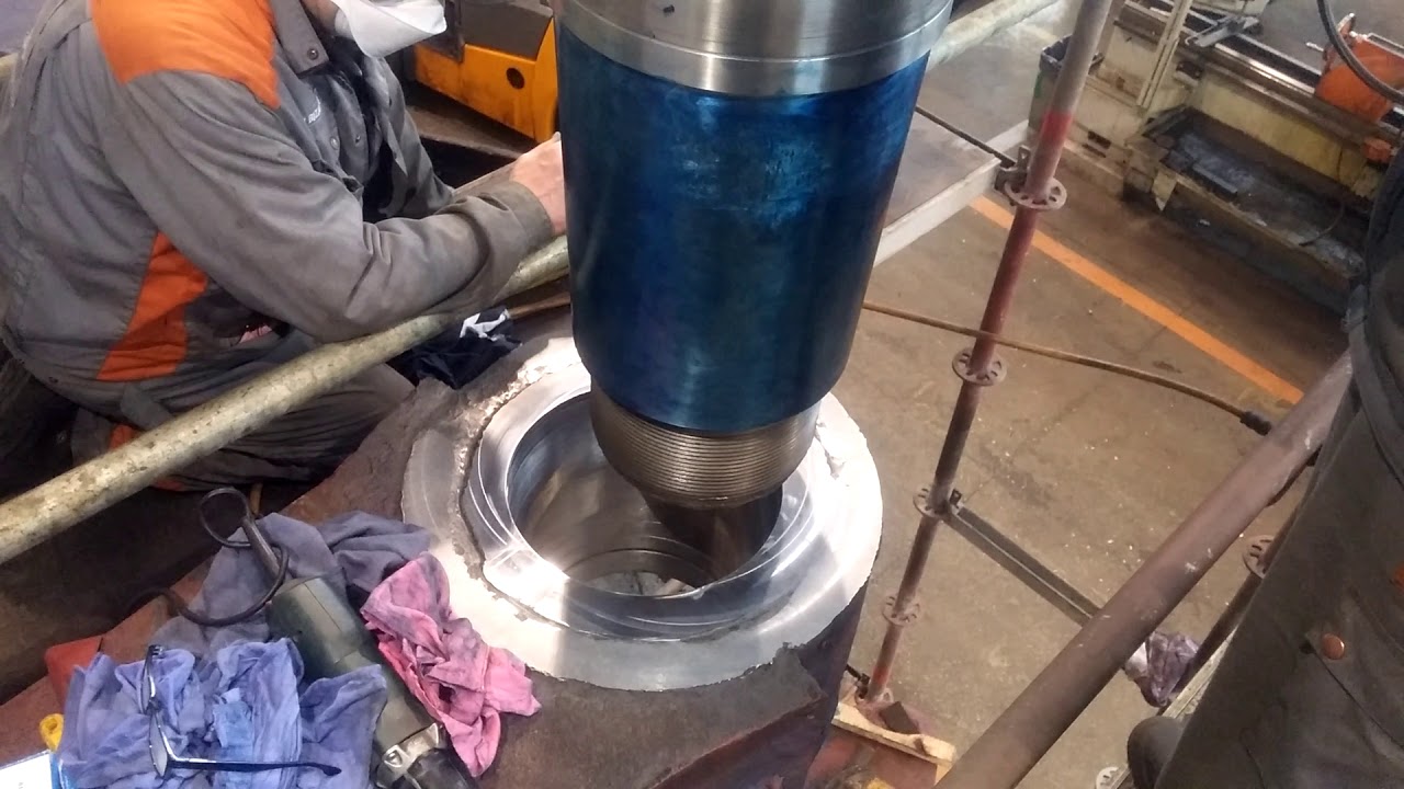 Rudder blade/rudder stock adjustment of cones #2