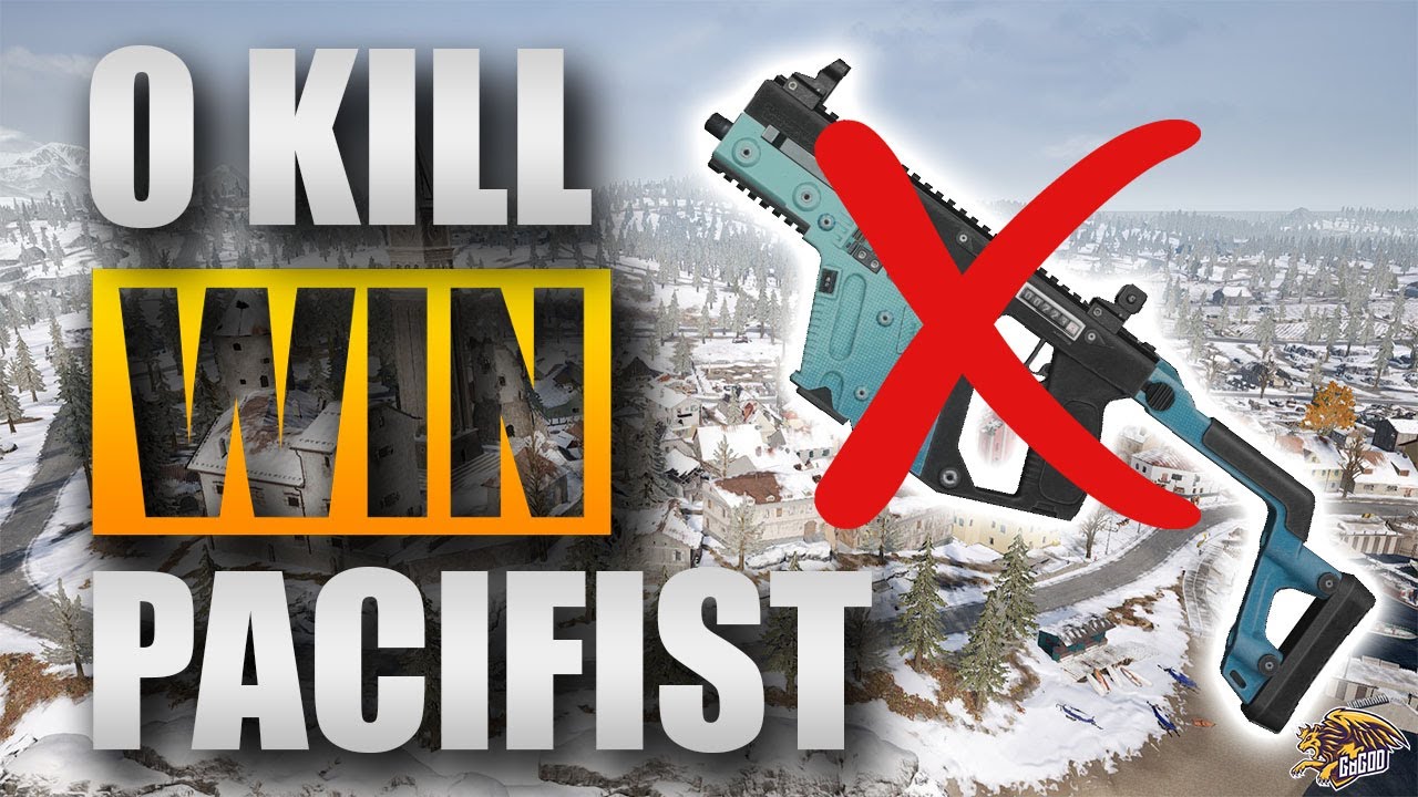 Console PUBG 0 Kill PACIFIST CHALLENGE SOLO