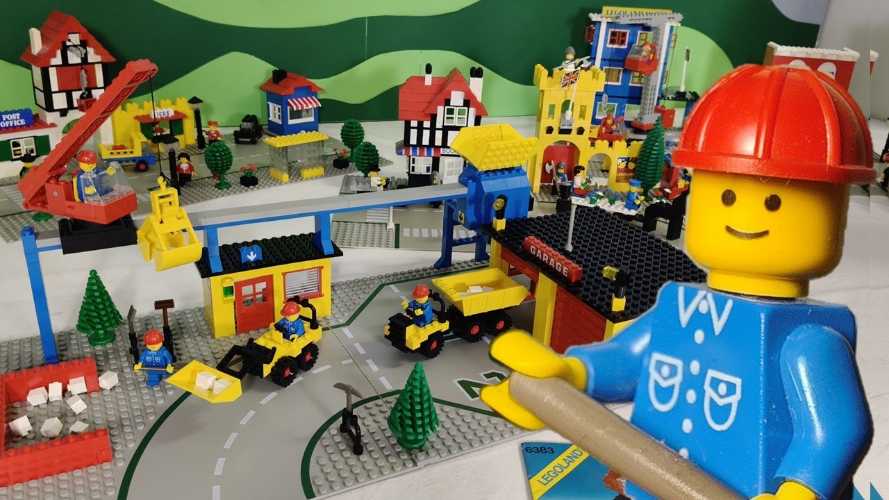 LEGO® Stadtbauhof 6386 Public Works Center von 1981